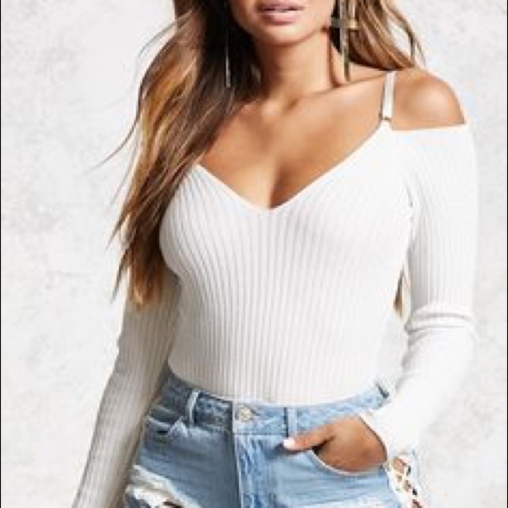 Forever 21 Off the Shoulder Bodysuit